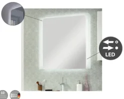 LED Badspiegelelement FACKELMANN Milano 55x80 cm 11,8 W