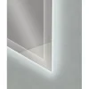 LED Badspiegel Multimedia mit Touch Bluetooth Antifog und FM Radio inkl. Spiegelheizung und Lautsprecher 90x90 cm