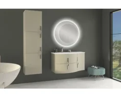LED Badspiegel Tessin 80 cm 45053 IP 44 (fremdkörper- und spritzwassergeschützt)
