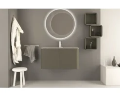 LED Badspiegel Tessin 80 cm 45053 IP 44 (fremdkörper- und spritzwassergeschützt)