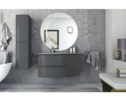 LED Badspiegel Tessin mit Kosmetikspiegel 100 cm 45011 IP 44 (fremdkörper- und spritzwassergeschützt)