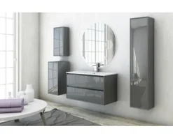LED Badspiegel Tessin mit Kosmetikspiegel 100 cm 45011 IP 44 (fremdkörper- und spritzwassergeschützt)
