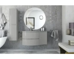 LED Badspiegel Tessin mit Kosmetikspiegel 100 cm 45011 IP 44 (fremdkörper- und spritzwassergeschützt)