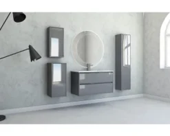 LED Badspiegel Tessin mit Kosmetikspiegel 100 cm 45011 IP 44 (fremdkörper- und spritzwassergeschützt)