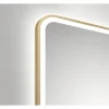 LED Lichtspiegel Chrystal Juno 2.0 bronze 45 x 75 cm