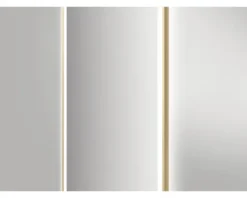LED Lichtspiegel Chrystal Juno 2.0 bronze 45 x 75 cm