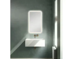 LED Lichtspiegel Chrystal Juno 2.0 bronze 45 x 75 cm