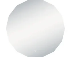LED Lichtspiegel DSK Silver Pure 80 cm mit Touch Sensor