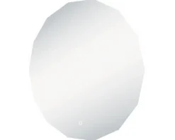 LED Lichtspiegel DSK Silver Pure 80 cm mit Touch Sensor