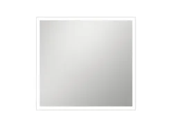 LED Spiegel ALU 65 x 80cm silver