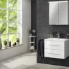LED-Spiegelschrank Fackelmann b.perfekt 60x69x15 cm 2-türig weiß