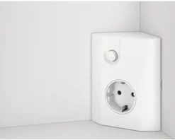 LED Spiegelschrank Jokey Marno weiß 65x66 cm IP20
