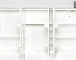 LED Spiegelschrank Sieper Alida weiß 68,5x54,5 cm IP20 inkl. LED Lichtleiste