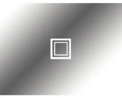 Lichtspiegel Cordia SMART LINE 100 x 65 cm silber IP 44