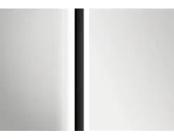 Lichtspiegel Black Rectangle 80 x 60 cm schwarz matt