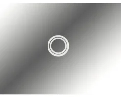 Lichtspiegel Cordia OVAL LINE BACKLIGHT 100 x 50 cm schwarz IP 44