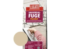 Lugato Fugenmörtel Universalfuge bahamabeige 5 kg