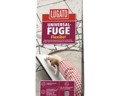 Lugato Fugenmörtel Universalfuge silbergrau 5 kg