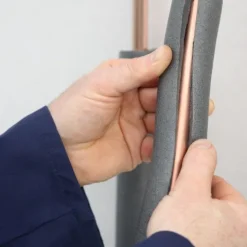 1m Isolierschlauch Ø 18 mm x 13 mm Dämmung 50% GEG