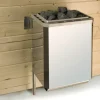 Massivholzsauna Weka Bergen HT Gr.3 inkl. 7,5 kW Ofen u.digitaler Steuerung mit Holztüre und Isolierglas wärmegedämmt