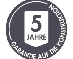 Massivholzsauna Karibu Tabea ohne Ofen und Dachkranz mit bronzierter Ganzglastüre