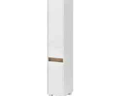 Möbelpartner Hochschrank Cosmo BxHxT 30,2 x 164,5 cm x 33 cm Frontfarbe weiß