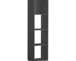 Möbelpartner Regal Carlos BxHxT 36.3 x 142.7 x 33 cm anthrazit