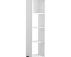 Möbelpartner Regal Carlos BxHxT 36.3 x 142.7 x 33 cm weiß