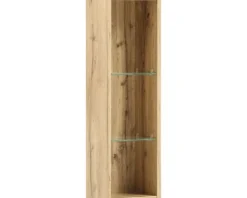 Möbelpartner Wandregal Alina BxHxT 21.6 x 70.7 x 16 cm eiche Landhaus