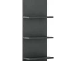 Möbelpartner Wandregal Palermo BxHxT 30.3 x 70.2 x 17.45 cm anthrazit