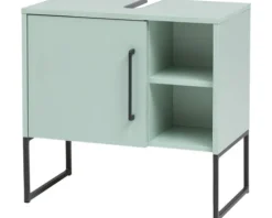 Möbelpartner Waschbeckenunterschrank Limone BxHxT 60.4 x 59.5 x 33 cm mint