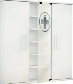 Medizinschrank Arzneischrank Santila abschließbar