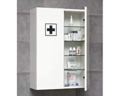 Medizinschrank pelipal Wien 70 x 50 cm weiß glänzend