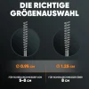 Meisterfaktur Rohrreinigungsspirale 3.0 [15m] - extra lang - Ideale Abflussspirale für eine Rohrreinigung - Die Rohrspirale für echte Heimwerker! (15 Meter - 0,95cm)