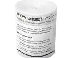 MEPA Schalldämmband aus PE-Schaumstoff 3,3 m 180030
