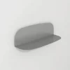 Metallablage Devo Oval BxHxT 30x9.1x9.1 cm grau