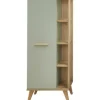 Midischrank Salvie 50,5 x 128 x 33 cm Salbei