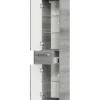 Midischrank pelipal Alika Breite 30 cm graphit Struktur quer zerlegt