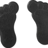 Mini Wanneneinlage RIDDER Füße 11 x 13 cm schwarz