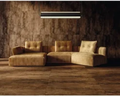 MIRAVA Feinsteinzeug Wand- und Bodenfliese GLASGOW Rust 60 x 120 x 0,95 cm rektifiziert