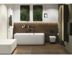 MIRAVA Feinsteinzeug Wand- und Bodenfliese GLASGOW Rust 60 x 120 x 0,95 cm rektifiziert