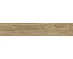 MIRAVA Feinsteinzeug Wand- und Bodenfliese SKIEN 19,8 cm x 119,8 cm x 0,9 cm Eiche hell matt rektifiziert