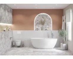 MIRAVA Feinsteinzeug Wand- und Bodenfliese MADRID light grey rektifiziert 120 x 120 x 1.05 cm