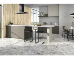 MIRAVA Feinsteinzeug Wand- und Bodenfliese MADRID light grey rektifiziert 120 x 120 x 1.05 cm