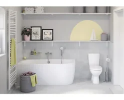 MIRAVA Feinsteinzeug Wand- und Bodenfliese SEATTLE grau 59,8 cm x 59,8 cm x 0,9 cm matt rektifiziert