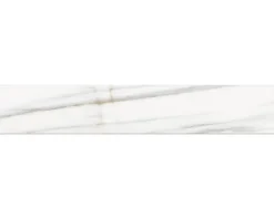 MIRAVA Sockel LUCCA Bianco gold matt 10 x 60 cm