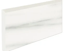 MIRAVA Sockel LUCCA Bianco grau schwarz pol. 10 x 60 cm