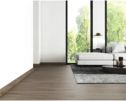 MIRAVA Sockelfliese OSLO walnut dark 8 x 60 cm