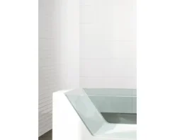 MIRAVA Steingut Wandfliese PORTO weiß matt 29,8 cm x 89,8 cm x 0,8 cm rektifiziert