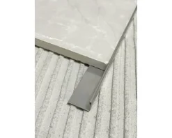 MIRAVA Winkelprofil Edelstahl gebürstet 300 cm x 12,5 mm